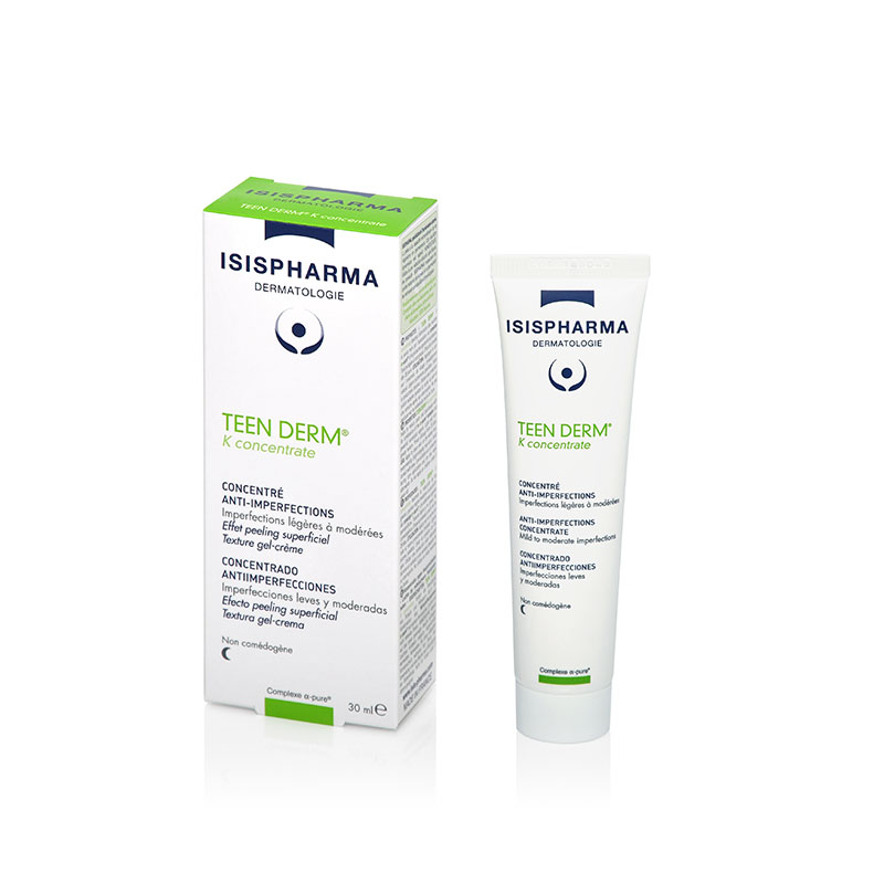 Limpieza Facial Teen Derm K Concentrado Piel Grasa Tubo 30ml Dermacenter