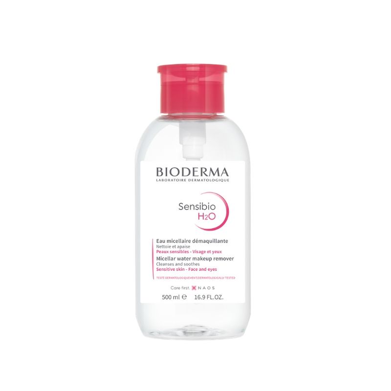 Bioderma - Sensibio H2O - Desmaquillante con agua micelar, 33.4  Fl Oz : Belleza y Cuidado Personal