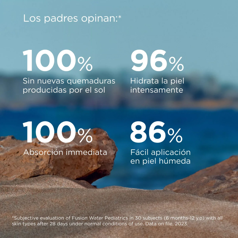 Isdin Fotoprotector Fusion Water Magic Pediatrics Spf50 50ml Crema Facial - Imagen 6