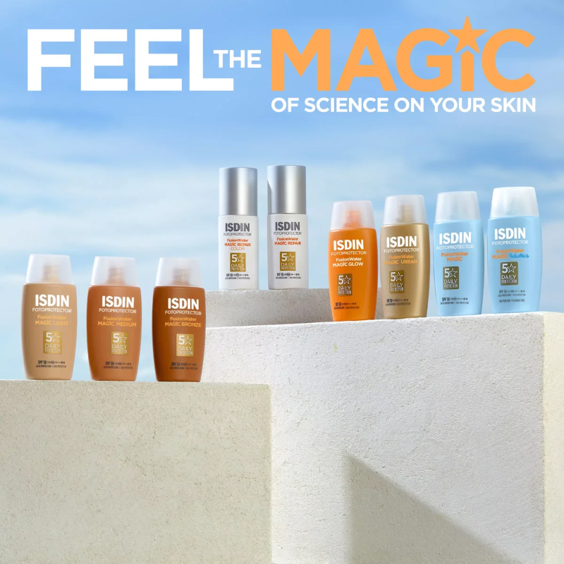 Isdin Fotoprotector Fusion Water Magic Pediatrics Spf50 50ml Crema Facial - Imagen 10