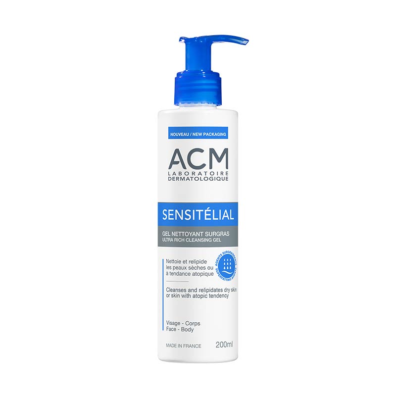 Acm Sensitelial Limpiador 200ml Gel Facial Y Corporal