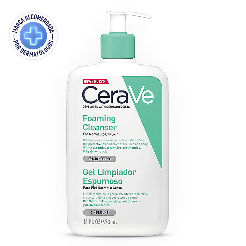 Cerave Limpieza Piel Grasa 473ml Gel Facial