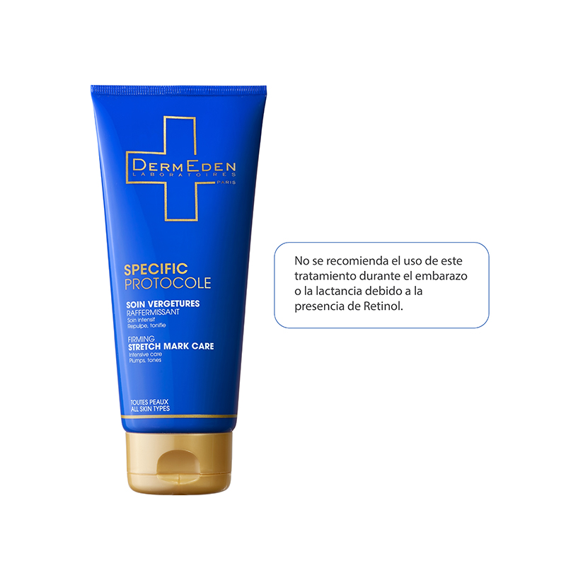 Derm Eden Specific Protocole Reafirmante Para Estrias 200ml Crema - Imagen 2