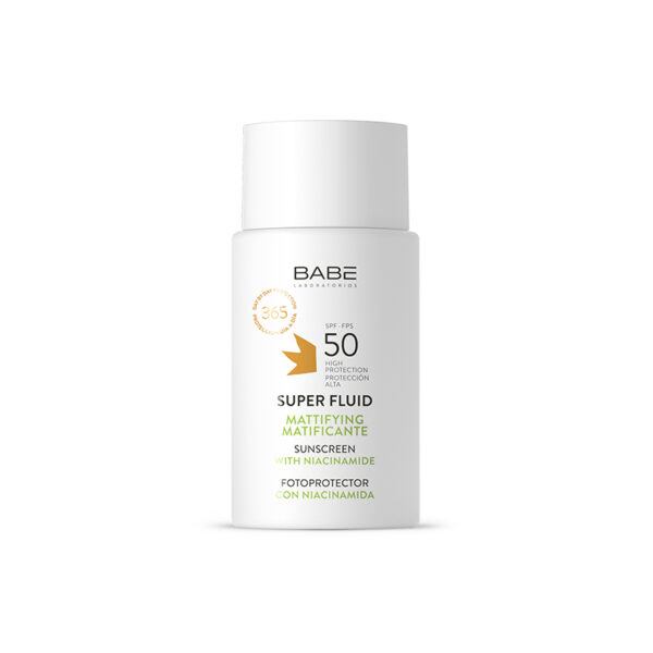 Babe Fotoprotector Super Fluid Matificante Spf50 50ml Crema Facial