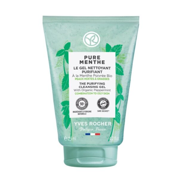 Yves Rocher Pure Menthe Gel Limpiador Purificante 125ml