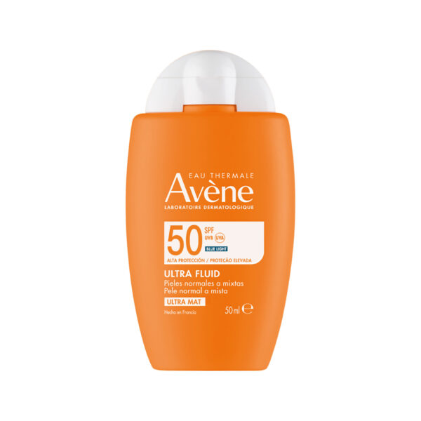 Avene Protector Solar Ultra Fluid Mat Perfect Spf50+ 50ml Fluido