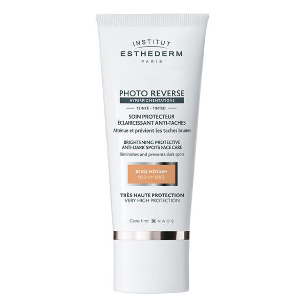 Esthederm Photo Reverse Protector Solar Con Color Beige Medium 50ml Crema