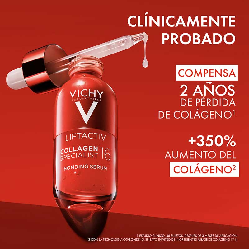Vichy Liftactiv Collagen 16 Serum 30ml - Imagen 3