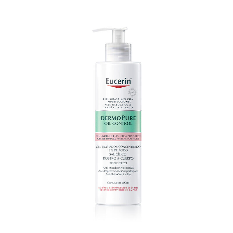 Eucerin Dermo Pure Oil Control 400ml Gel Limpiador
