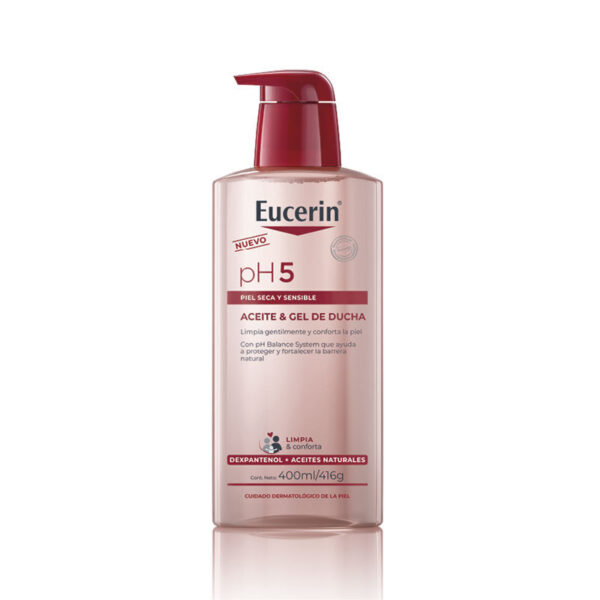 Eucerin Ph5 Aceite Y Gel De Ducha Piel Seca Y Sensible 400ml
