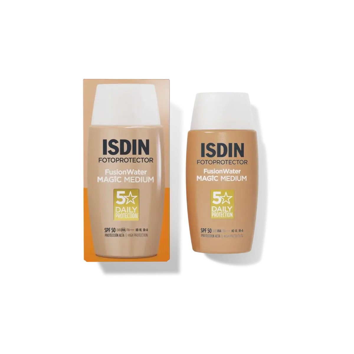 Isdin Fotoprotector Fusion Water Magic Medium Spf50 50ml Crema Facial