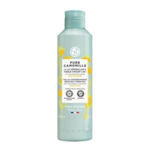 Yves Rocher Pure Camomille Leche Desmaquillante Y Tónico Calmante 2 En 1 200ml