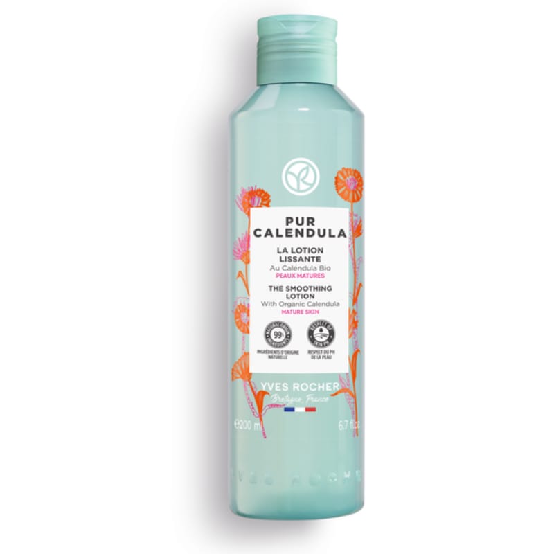 Yves Rocher Pur Calendula Locion Alisante Pieles Maduras 200ml