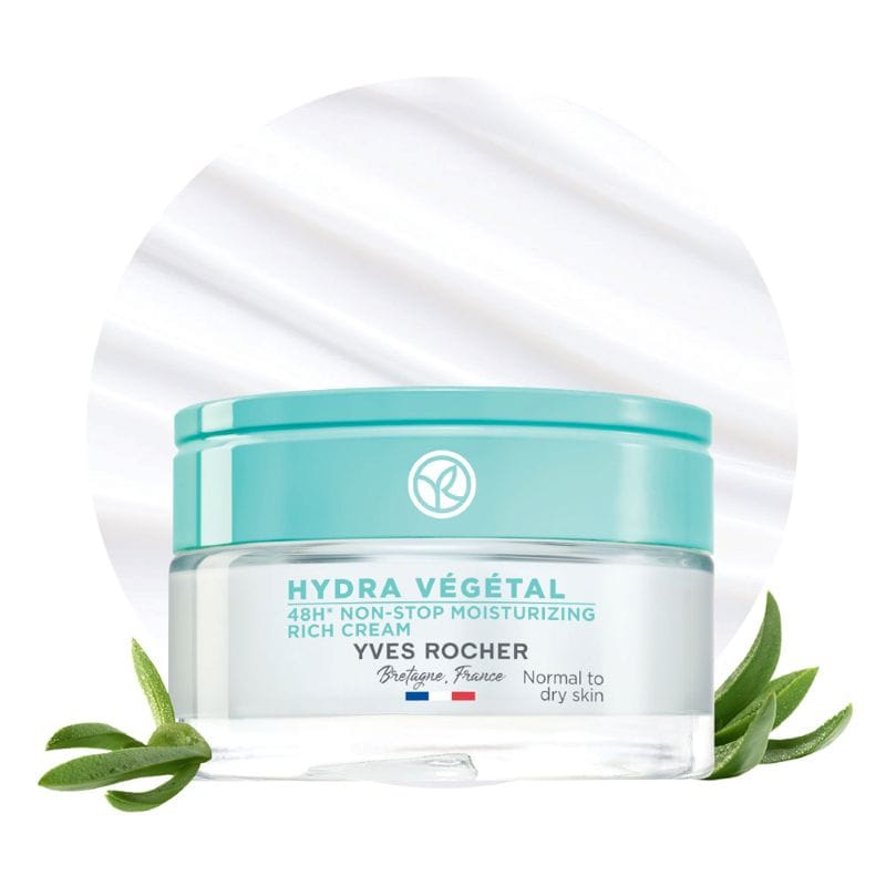 Yves Rocher Hydra Vegetal Crema Rica Hidratacion Non Stop 50ml - Imagen 3
