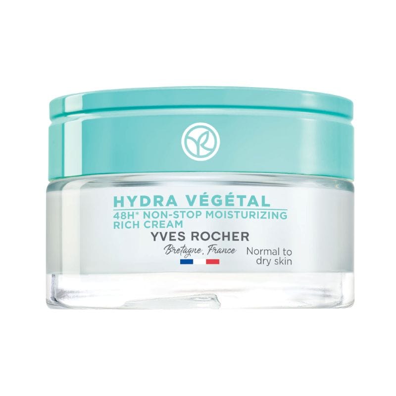Yves Rocher Hydra Vegetal Crema Rica Hidratacion Non Stop 50ml