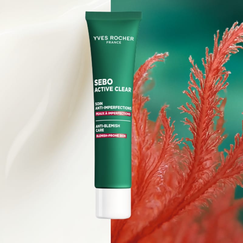 Yves Rocher Sebo Active Clear Tratamiento Hidratante Anti Imperfecciones 40ml - Imagen 2
