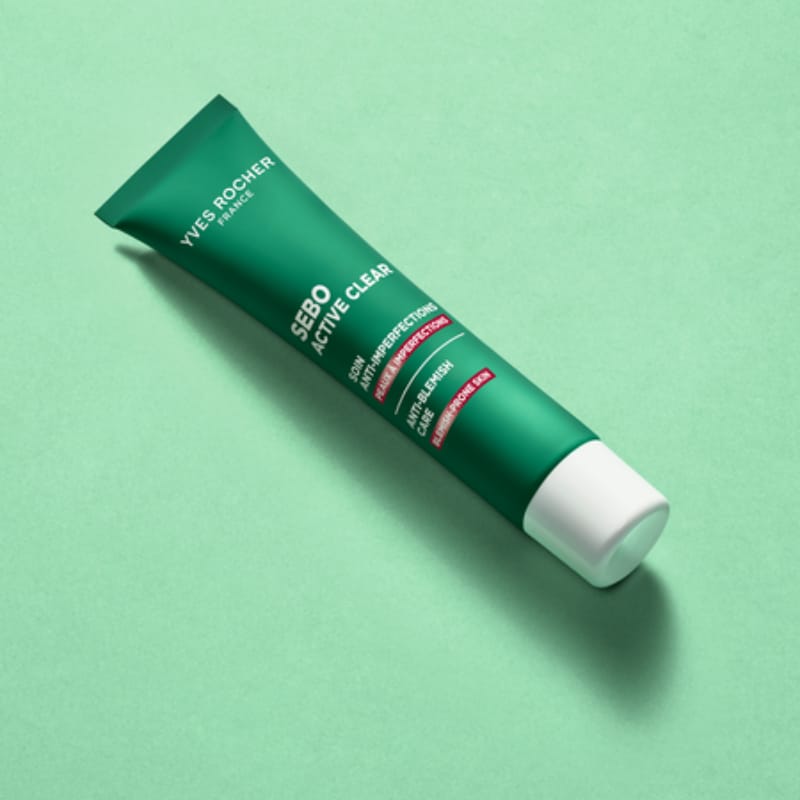 Yves Rocher Sebo Active Clear Tratamiento Hidratante Anti Imperfecciones 40ml - Imagen 3