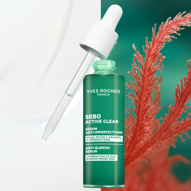 Yves Rocher Sebo Active Clear Serum Anti Imperfecciones Pieles Mixtas A Grasas 30ml - Imagen 2