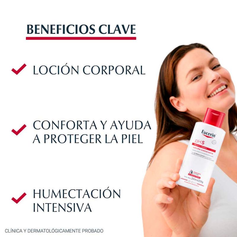 Eucerin Ph5 Hidratante 250ml Locion Corporal - Imagen 2