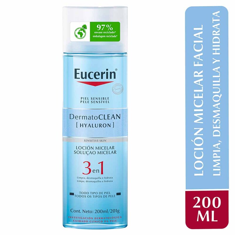 Eucerin Dermatoclean Micelar 3 En 1 200ml Locion Facial