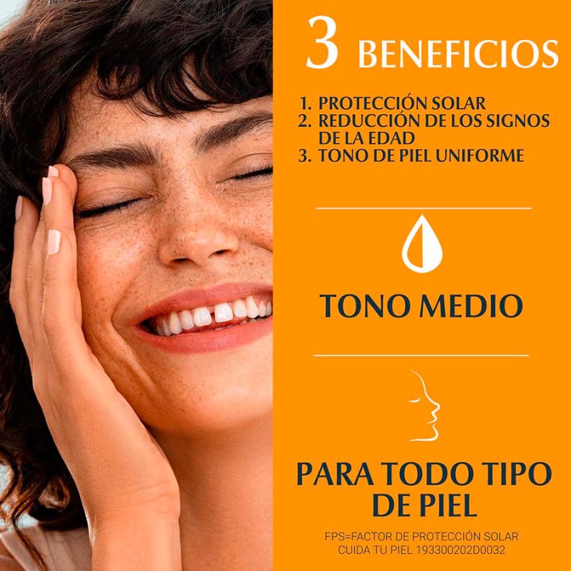 Eucerin Protector Solar Photoaging Control Antiedad Tono Medio Spf50+ 50ml Crema Facial - Imagen 2