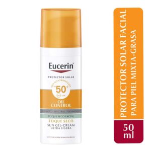 Eucerin Protector Solar Oil Control Toque Seco Spf50+ 50ml Crema Facial
