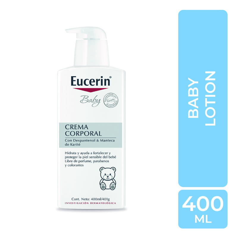 Eucerin Baby Piel Sensible 400ml Crema Corporal