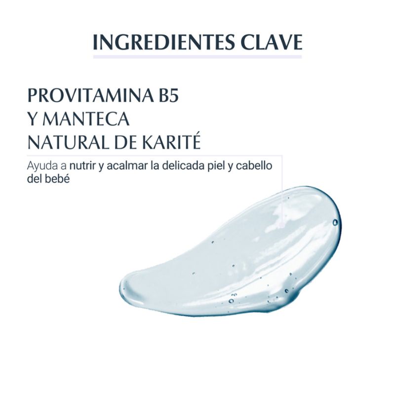 Eucerin Baby Baño & Shampoo 2 En 1 Piel Y Cabello 400ml - Imagen 3