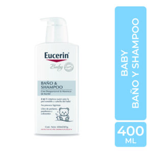 Eucerin Baby Baño & Shampoo 2 En 1 Piel Y Cabello 400ml
