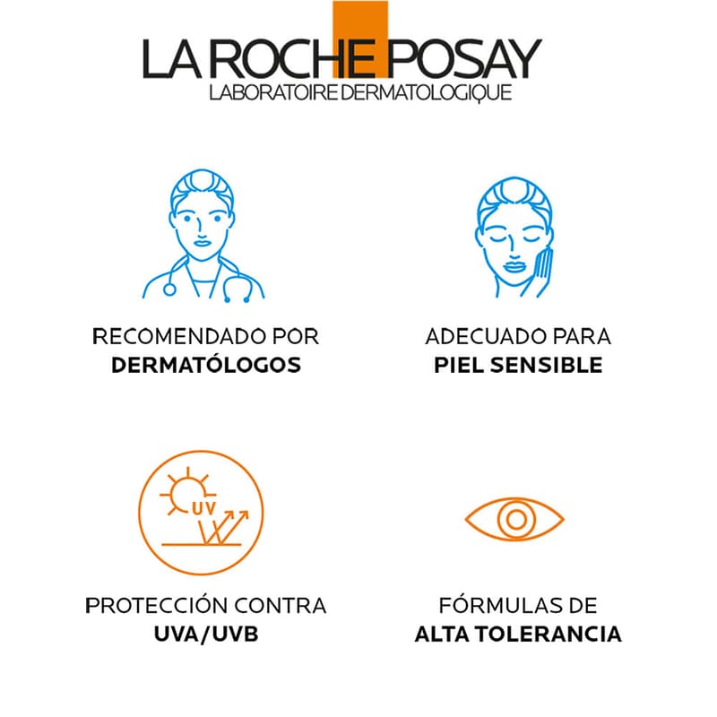 Lrp Anthelios Xl Protector Solar Toque Seco Piel Grasa Con Color Spf50+ 50ml Crema Facial - Imagen 5