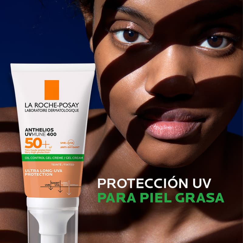 Lrp Anthelios Xl Protector Solar Toque Seco Piel Grasa Con Color Spf50+ 50ml Crema Facial - Imagen 7
