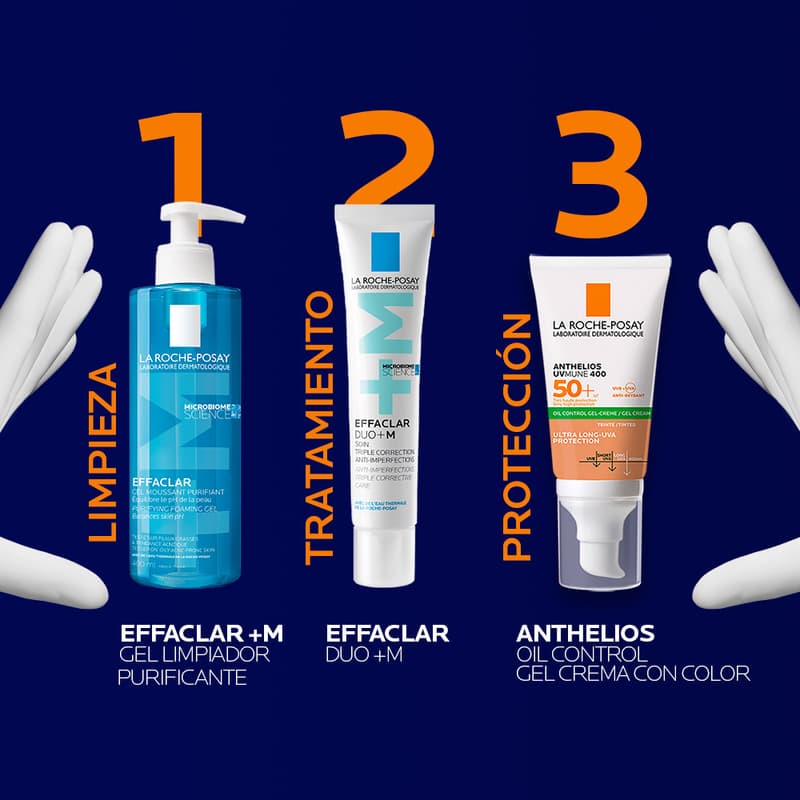 Lrp Anthelios Xl Protector Solar Toque Seco Piel Grasa Con Color Spf50+ 50ml Crema Facial - Imagen 8