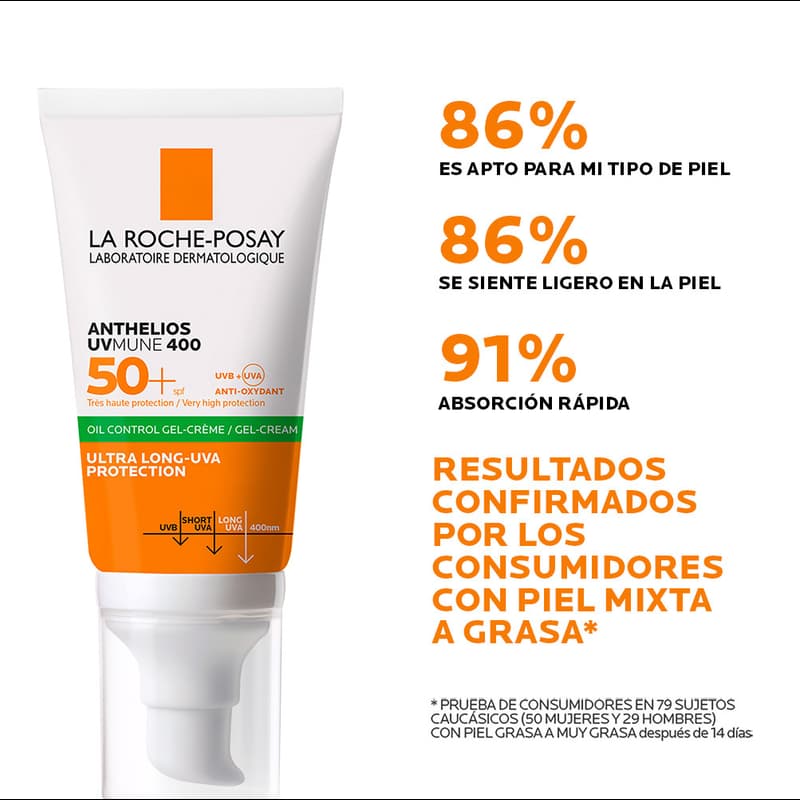 Lrp Anthelios Xl Protector Solar Toque Seco Piel Grasa Spf50+ 50ml Crema Facial - Imagen 13