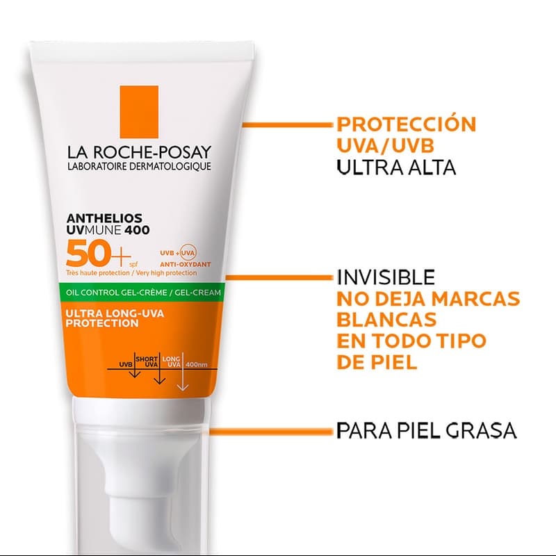 Lrp Anthelios Xl Protector Solar Toque Seco Piel Grasa Spf50+ 50ml Crema Facial - Imagen 14