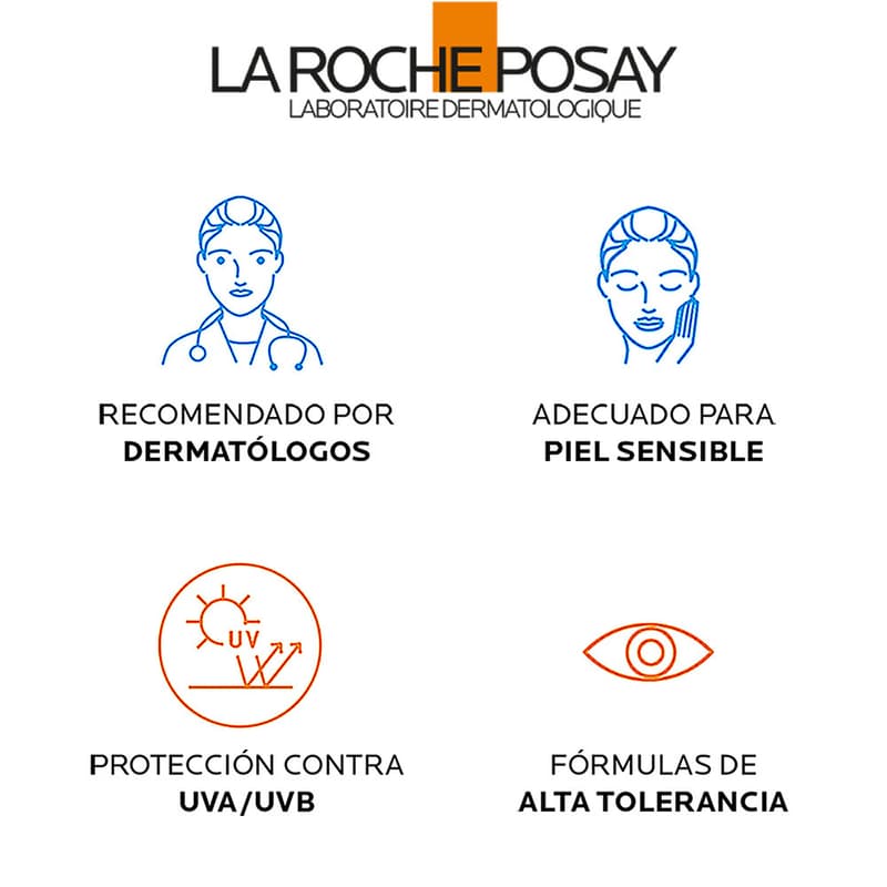 Lrp Anthelios Xl Protector Solar Toque Seco Piel Grasa Spf50+ 50ml Crema Facial - Imagen 5