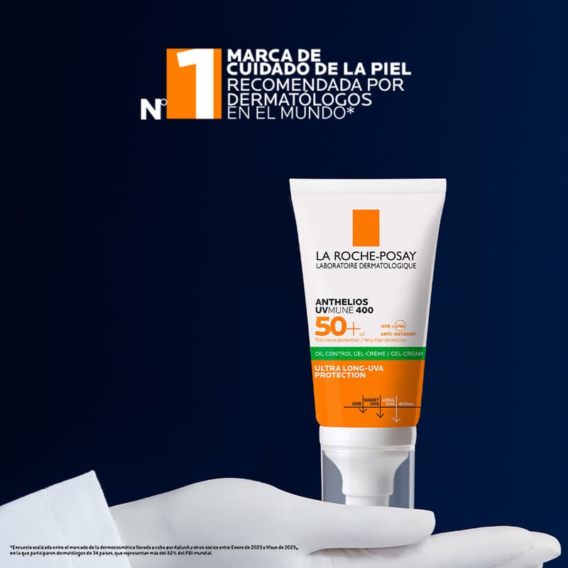 Lrp Anthelios Xl Protector Solar Toque Seco Piel Grasa Spf50+ 50ml Crema Facial - Imagen 6