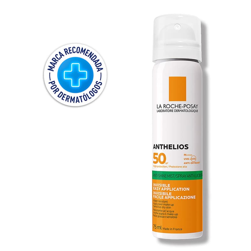 Lrp Anthelios Xl Protector Solar Antibrillo Bruma Piel Grasa Spf50+ 75ml Crema Facial