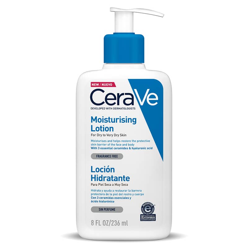 Cerave Hidratante Piel Seca 236ml Locion Facial Y Corporal - Imagen 3