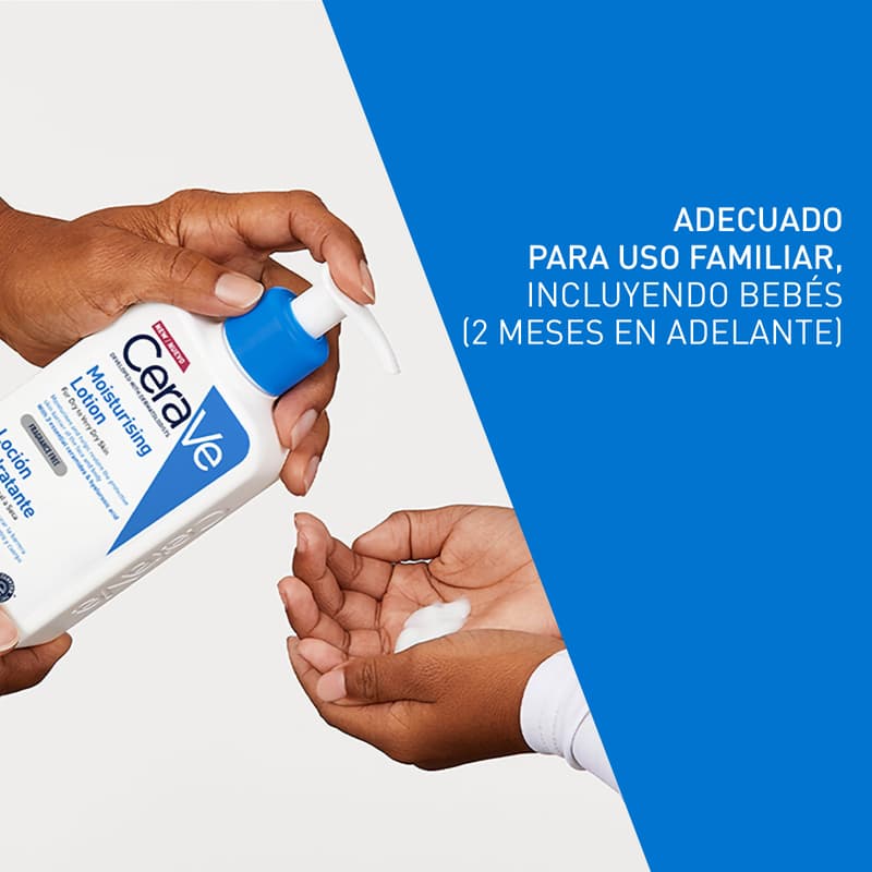 Cerave Hidratante Piel Seca 236ml Locion Facial Y Corporal - Imagen 10