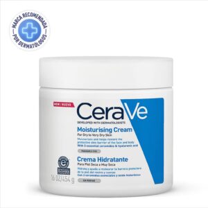 Cerave Hidratante Piel Seca A Muy Seca 454g Crema Facial Y Corporal