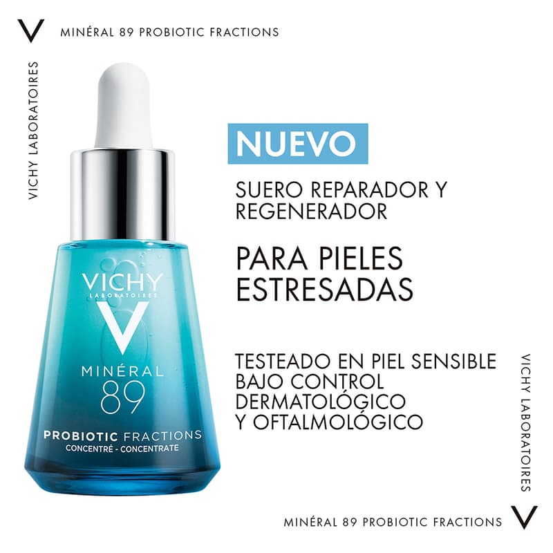 Vichy Mineral 89 Probiotic 30ml Suero Facial - Imagen 4