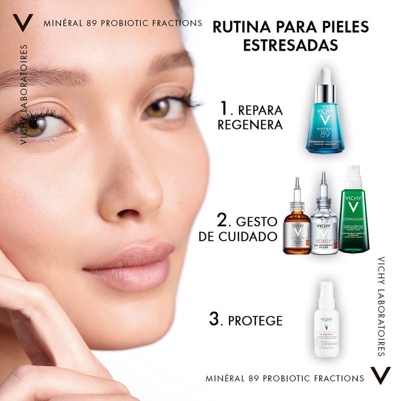 Vichy Mineral 89 Probiotic 30ml Suero Facial - Imagen 6