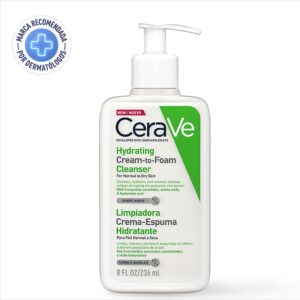 Cerave Limpiadora Hidratante 236ml Crema Espuma Facial Y Corporal