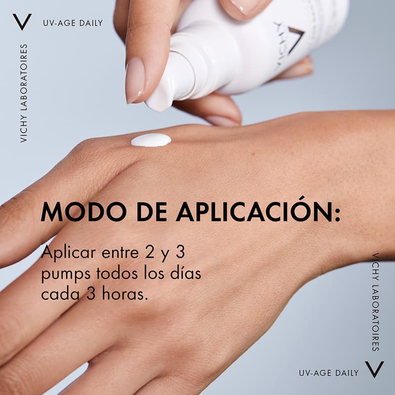 Vichy Capital Soleil Protector Solar Uv-age Daily Spf50+ 40ml Crema Facial - Imagen 12