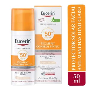 Eucerin Protector Solar Tono Claro Spf50 50ml Gel-crema Facial