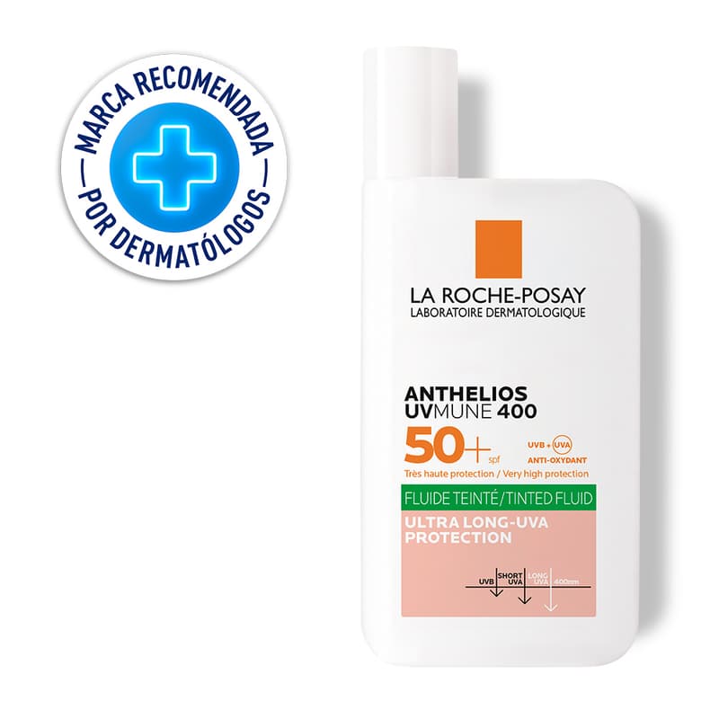 Lrp Anthelios Uvmune 400 Protector Solar Con Color Spf50+ 50ml Liquido - Imagen 3