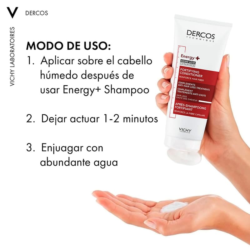 Vichy Dercos Energy 200ml Acondicionador - Imagen 4