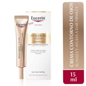 Eucerin Hyaluron Filler+elasticity Anti Edad Contorno De Ojos Spf20 15ml Crema