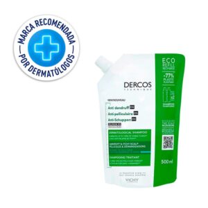 Vichy Dercos Anticaspa 500ml Shampoo (bolsa Refill)