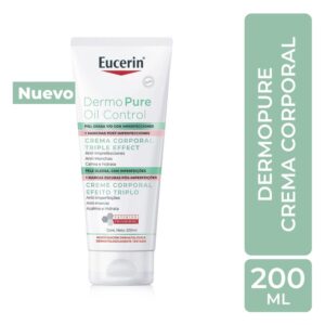 Eucerin Dermo Pure Oil Control Triple Effect 200ml Crema Corporal